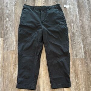 GAP Black Straight Leg Pants size 12